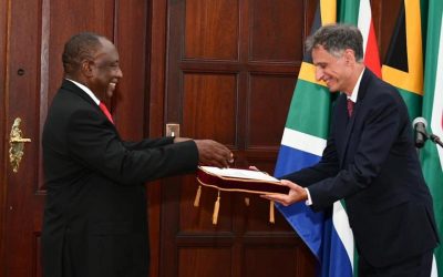 New Israel Ambassador presents credentials