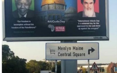 SA Zionist Federation Disgusted by Billboards Abusing Mandela’s Name