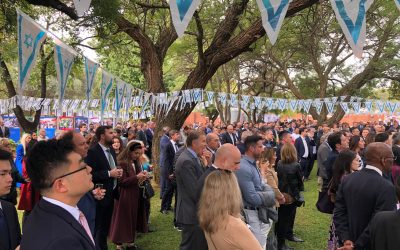 500+ SA Representatives of Religious Establishments, Political Parties, NGOs & Ambassadors Commemorate Israel’s 75th Independence Day in Pretoria