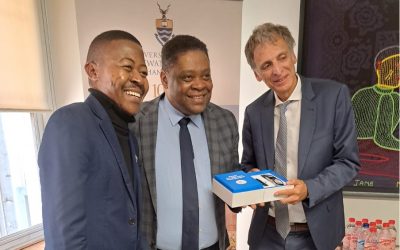 SAZF & partners donate OrCam device to University of Witwatersrand for students with vision loss and reading impairments